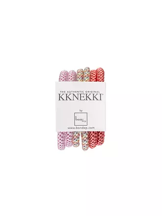 KKNEKKI | Elastici per capelli, confezione da 6, BUNDLE 12 | pink